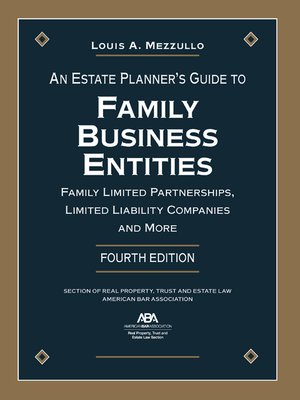 cover image of An Estate Planner's Guide to Family Business Entities